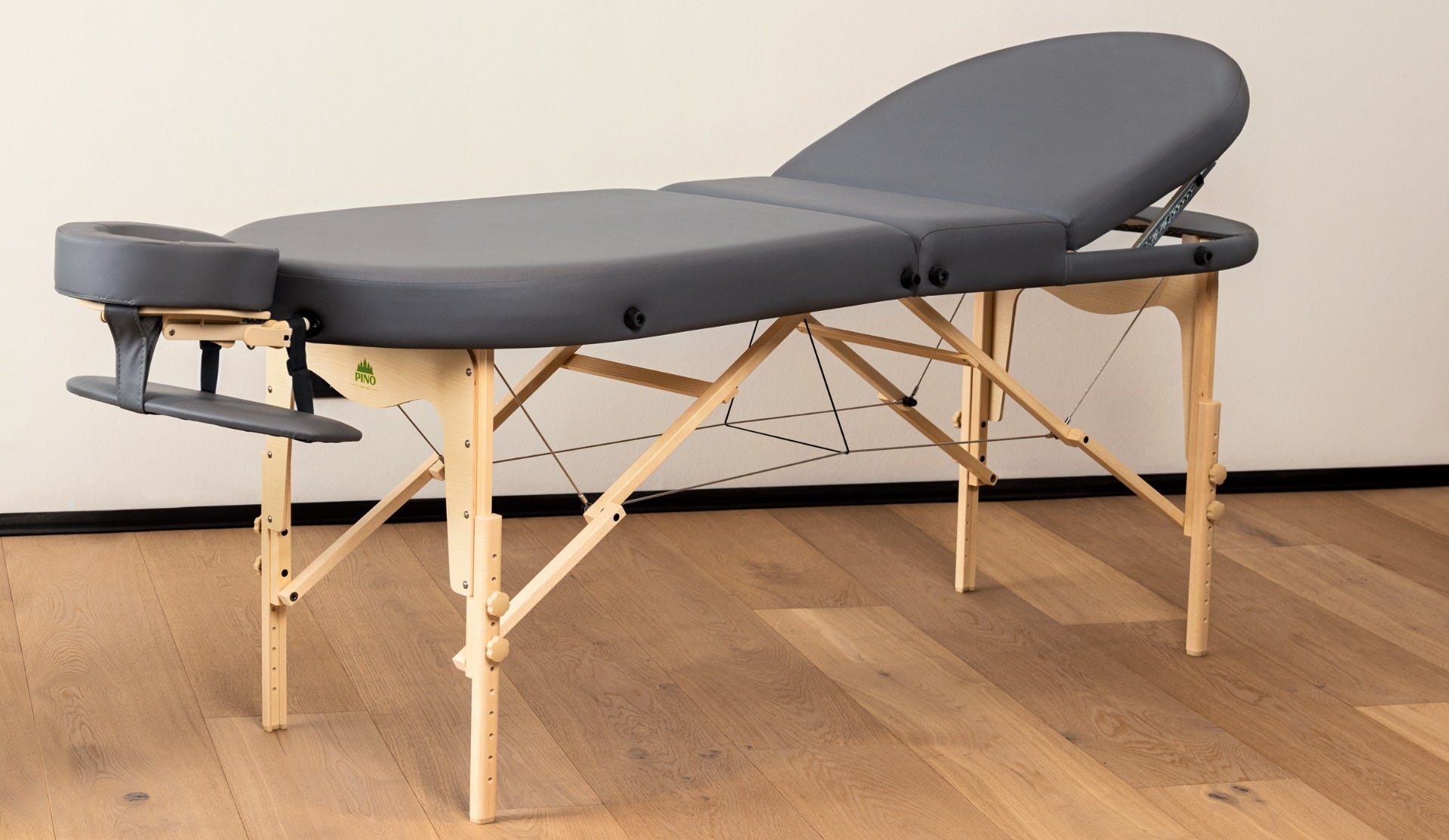 Massageliege aus Buchenholz